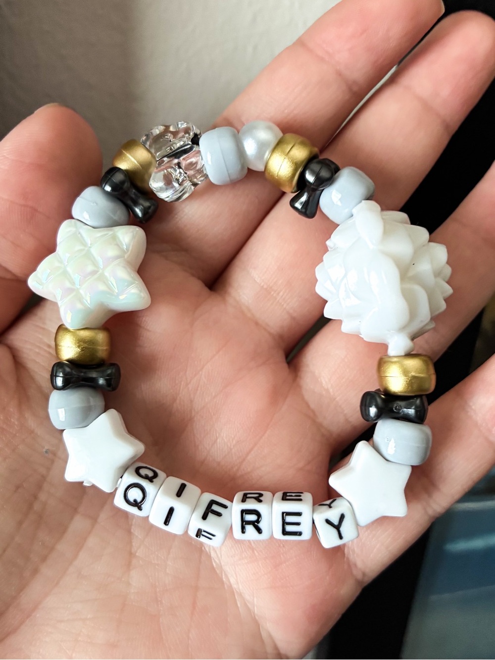 Witch Hat Atelier: Qifrey Inspired Kandi Bracelet